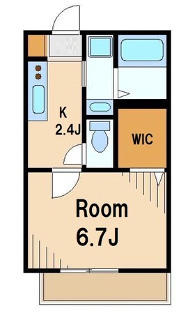 セレーヌ仲町台Aの物件間取画像